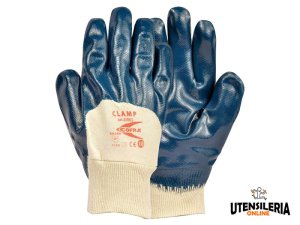 Guanti CLAMP Cofra in nitrile protezione meccanica pesante categoria II (12paia)