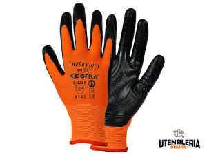 Guanti IMPERVIOUS in nitrile protezione meccanica media Cofra (12paia)
