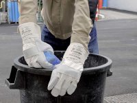 Guanti MAINTAINER in pelle protezione meccanica media Cofra (12paia)