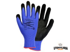 Guanti OILPROOF in nitrile protezione meccanica pesante Cofra (12paia)