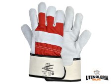 Guanti TOR in pelle protezione meccanica pesante Cofra (12paia) Guanti TOR in pelle protezione meccanica pesante Cofra (12paia)