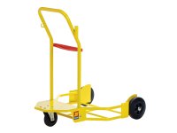 Distributore elettrico carrellato antigelo Meclube per fusti 180-220l, 25 l/min
