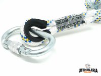 Cordino di posizionamento anticaduta A 45 in nylon HT con moschettoni