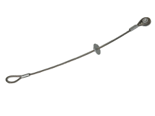 Cordino sottotegola Rego Under Flex 1 Fix in inox/alluminio per sistemi anticaduta puntuali Tipo A Cordino sottotegola Rego Under Flex 1 Fix in inox/alluminio per sistemi anticaduta puntuali Tipo A