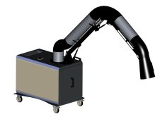 Depuratore meccanico carrellato Dalpitech DST 1.3 ad 1 braccio aspirante per fumi saldatura