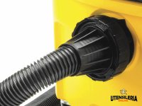 Aspiratore DeWalt solidi/liquidi 1400W Classe L capacità max.30 lt