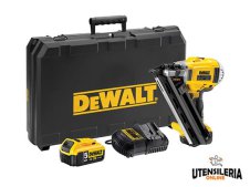 Chiodatrice a batteria DeWalt 2 velocità 18V XR Litio 5AH Chiodatrice a batteria DeWalt 2 velocità 18V XR Litio 5AH