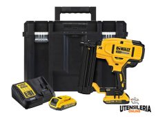 Groppinatrice DeWalt 18Ga 18V 2.0Ah BRUSHLESS per finiture Groppinatrice DeWalt 18Ga 18V 2.0Ah BRUSHLESS per finiture