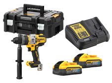 Kit Trapano avvitatore a percussione DeWalt DCD999 con 2 batterie 5,0Ah Powerstack