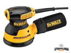 Levigatrice rotorbitale DeWalt 125mm 280W orbita 2.6mm