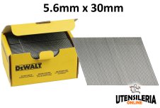 Punti metallici SX galvanizzati 5.6x30mm DeWalt (3000pz)