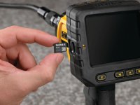 Telecamera per ispezioni DeWalt 10.8V 2Ah schermo 3.5 pollici