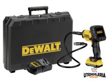 Telecamera per ispezioni DeWalt 10.8V 2Ah schermo 3.5 pollici