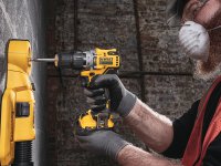 Trapano avvitatore a percussione DeWalt 12V XR Litio 2.0Ah a batteria