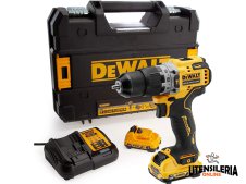 Trapano avvitatore a percussione DeWalt 12V XR Litio 2.0Ah a batteria