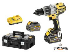 Trapano avvitatore DeWalt XR FLEXVOLT a batteria 18V 6.0Ah in Kit Trapano avvitatore DeWalt XR FLEXVOLT a batteria 18V 6.0Ah in Kit