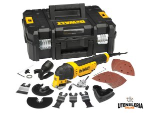 Utensile multifunzione DeWalt oscillazione 300W + 37 accessori