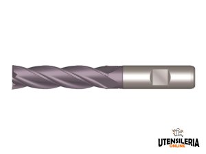 Fresa per finitura HSS-E PM C295 TiCN ø da 12.00 a 40.00mm Dormer