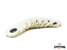 Anelli di cotone impregnati per metalli non ferrosi 100x10mm (8pz) Anelli di cotone impregnati per metalli non ferrosi 100x10mm (8pz)