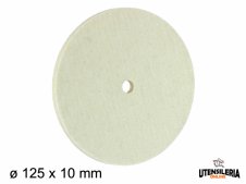 FIX Dischi in feltro merino 125x10mm (10pz)