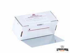 Pellicola per mascheratura angoli in acciaio inox 150x2500mm (10pz) Pellicola per mascheratura angoli in acciaio inox 150x2500mm (10pz)