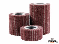 Rullo Eco Smart in fibra abrasiva 105x100mm grana 60-400 Rullo Eco Smart in fibra abrasiva 105x100mm grana 60-400