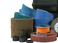 Set accessori satinatura metallo Eisenblaetter in valigetta