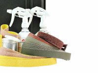 Set accessori lucidatura metallo Eisenblaetter in valigetta