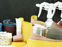 Set accessori lucidatura metallo Eisenblaetter in valigetta