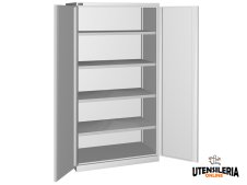 Armadio ante battenti Fami Perfom 1023x555x2000mm con 4 ripiani, portata 800 Kg
