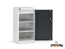 Armadio ante battenti Fami Perfom 512x555x1000 con cassetto, portata 800 Kg