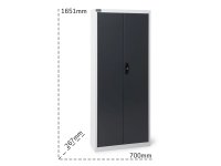 Armadio ante battenti Fami Perfom AK 700x267x1651mm con 48 contenitori Picking Box Air