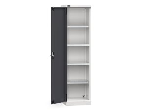 Armadio officina Fami Perfom 512x640x2000mm con anta battente e 4 ripiani