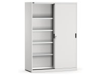 Armadio officina Fami Perfom 1428x600x2000mm con ante scorrevoli e 4 ripiani fessurati