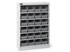 Armadio portaminuteria Fami Perfom AK 700x267x1001mm con 24 contenitori Picking Box Air
