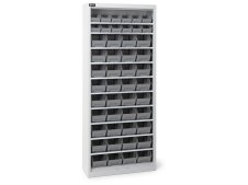 Armadio portaminuteria Fami Perfom AK 700x267x1651mm con 48 contenitori Picking Box Air