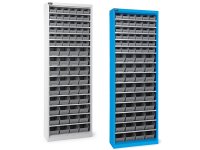 Armadio portaminuteria Fami Perfom AK 700x267x1996mm con 72 contenitori Picking Box Air