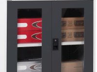 Armadio per ufficio Fami Master DE 1020x726x1000mm con 2 ante in policarbonato, 2000Kg