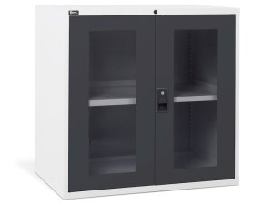 Armadio per ufficio Fami Master DE 1020x726x1000mm con 2 ante in policarbonato, 2000Kg