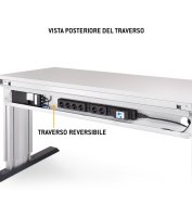 Postazione di lavoro Fami Dynamic 1500mm regolabile in altezza elettricamente
