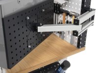 Banco da lavoro Fami Work Master BR 150cm con armadio, cassettiera, parete attrezzata e contenitori