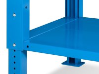 Banco da lavoro regolabile Fami WORK1504 1500x750x732/1107mm con piano in legno e 4 cassetti