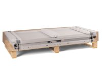 Banco da lavoro regolabile Fami WORK1503 1500x750x732/1107mm con piano in legno e 4 cassetti