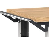 Banco da lavoro regolabile Fami Master 150cm grigio con ruote e 3 cassetti