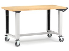 Banco da lavoro regolabile Fami Master 150cm grigio con ruote