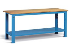 Banco da lavoro Fami Work con piano in legno 2000x750x880mm