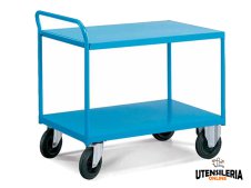 Carrello a due ripiani Combi Fami 1095x700x1000h, portata 500kg