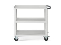 Carrello a tre ripiani Clever Small Fami ruote in gomma portata 225kg