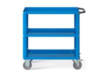 Carrello a tre ripiani Clever Small Fami ruote sintetiche antistatiche portata 300kg