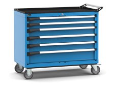 Carrello portautensili Fami Master con 6 cassetti ad estrazione regolabile blu, 1020x573x922mm